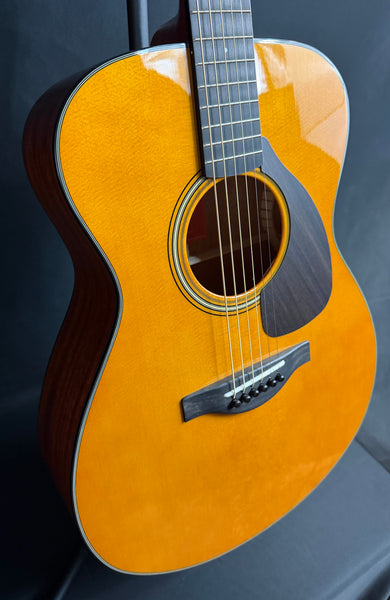 Yamaha FS5 GL Red Label Folk Acoustic Guitar Gloss Vintage Natural w/ OHSC (04A)