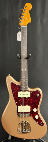 Fender American Professional Classic Jazzmaster Electric Guitar Faded Firemist Gold w/ Gig Bag