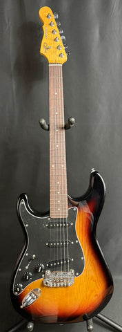 G&L Tribute Legacy Left-Handed Electric Guitar 3-Tone Sunburst Finish
