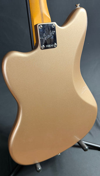 Fender American Professional Classic Jazzmaster Electric Guitar Faded Firemist Gold w/ Gig Bag