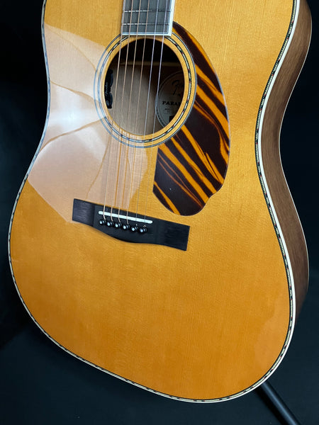 Fender PD-220E Dreadnought Acoustic-Electric Guitar Gloss Natural Finish