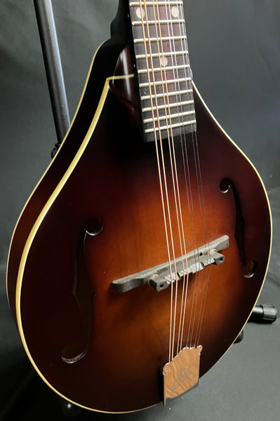 Loar LM-110 "Honey Creek" Hand-Carved A-Style Mandolin Vintage Brown Burst