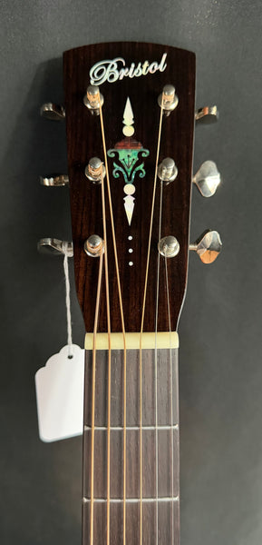 Bristol by Blueridge BL-140 Deluxe Dreadnought Acoustic Guitar Gloss Natural w/ Gig Bag