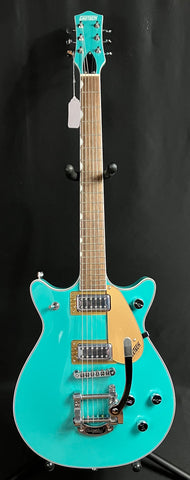 Gretsch G5232T Electromatic Double Jet FT Electric Guitar Caicos Green w/ Bigsby
