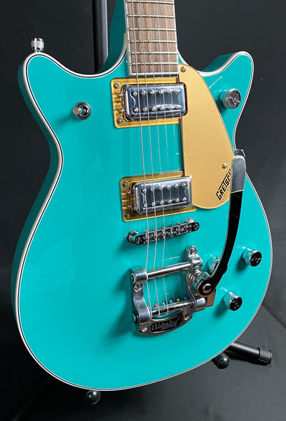 Gretsch G5232T Electromatic Double Jet FT Electric Guitar Caicos Green w/ Bigsby