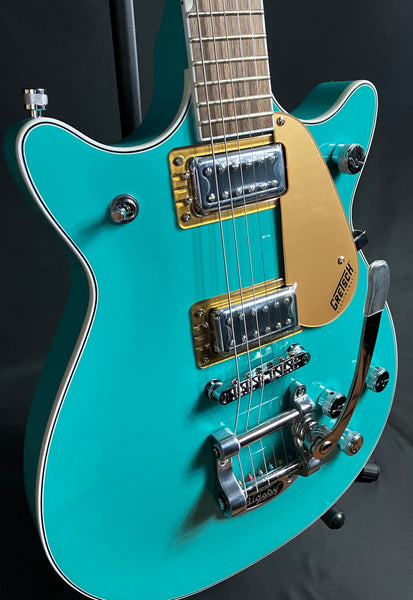 Gretsch G5232T Electromatic Double Jet FT Electric Guitar Caicos Green w/ Bigsby