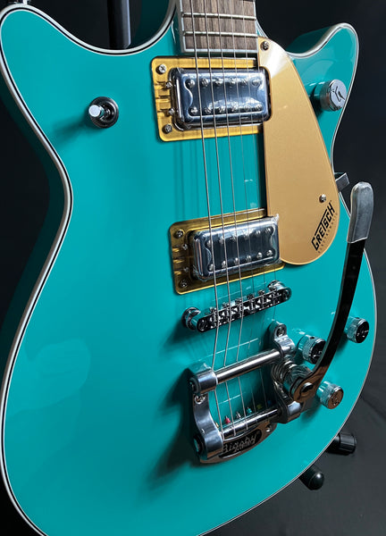 Gretsch G5232T Electromatic Double Jet FT Electric Guitar Caicos Green w/ Bigsby