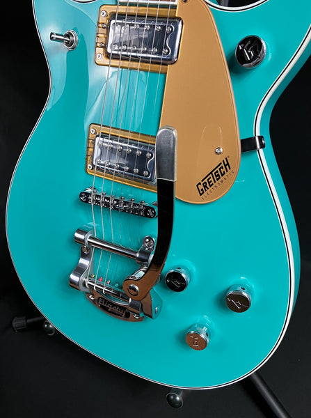 Gretsch G5232T Electromatic Double Jet FT Electric Guitar Caicos Green w/ Bigsby
