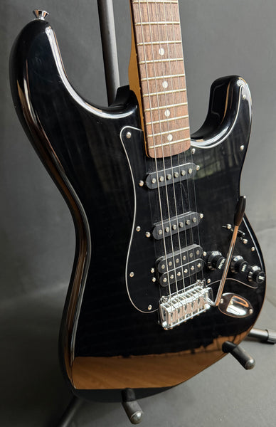 Fender Standard Stratocaster HSS Electric Guitar Gloss Black Finish (433)