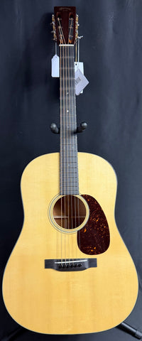 Martin Custom Shop D-18 12-Fret European Spruce Dreadnought Acoustic Guitar Vintage Natural w/ Case