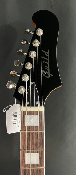 Guild Surfliner Deluxe Electric Guitar Black Metallic Finish