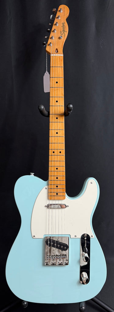 Squier Classic Vibe 50's Telecaster Electric Guitar Sonic Blue Finish (505)