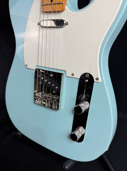 Squier Classic Vibe 50's Telecaster Electric Guitar Sonic Blue Finish (505)