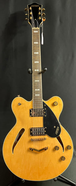 Gretsch Limited Edition Center Block Cat Eye Semi-Hollow Electric Guitar Village Amber