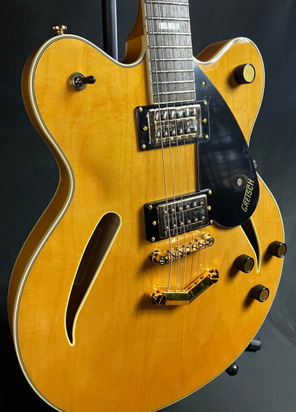 Gretsch Limited Edition Center Block Cat Eye Semi-Hollow Electric Guitar Village Amber