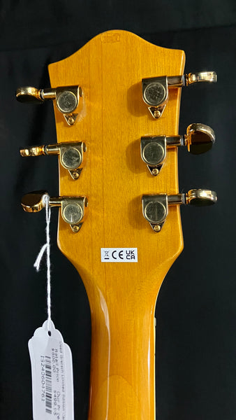Gretsch Limited Edition Center Block Cat Eye Semi-Hollow Electric Guitar Village Amber