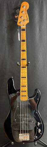 Squier Classic Vibe 70's Precision Bass 4-String Bass Guitar Gloss Black Finish (413)