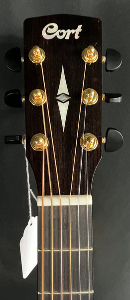 Cort GA-MY Grand Regal Bevel Myrtlewood Acoustic-Electric Guitar Gloss Natural