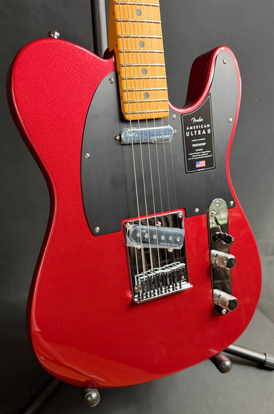 Fender American Ultra II Telecaster Electric Guitar Sinister Red w/ OHSC