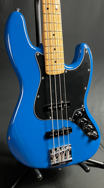 Fender Player II Modified Active Jazz Bass 4-String Bass Guitar Electric Blue w/ Gig Bag