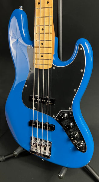Fender Player II Modified Active Jazz Bass 4-String Bass Guitar Electric Blue w/ Gig Bag