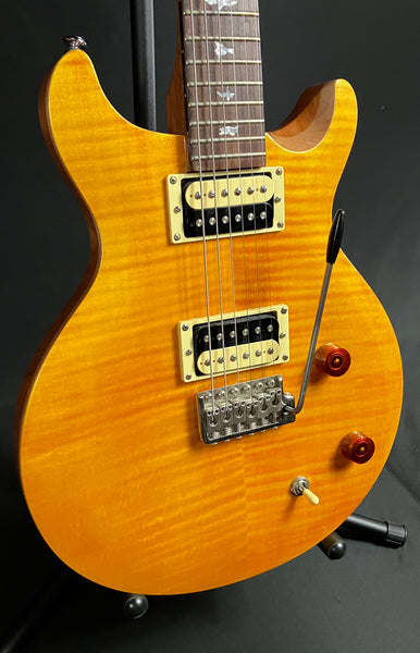 PRS SE Santana Electric Guitar Santana Yellow Finish