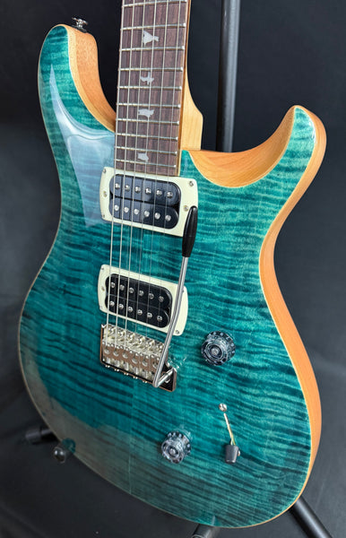 PRS SE Custom 24 Electric Guitar Slate Blue Finish w/ Gig Bag