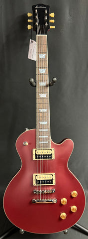 Eastman SB59/S-BR Solidbody Electric Guitar Vintage Satin Burgundy Red w/ Gig Bag