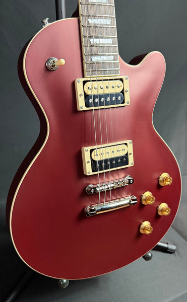 Eastman SB59/S-BR Solidbody Electric Guitar Vintage Satin Burgundy Red w/ Gig Bag