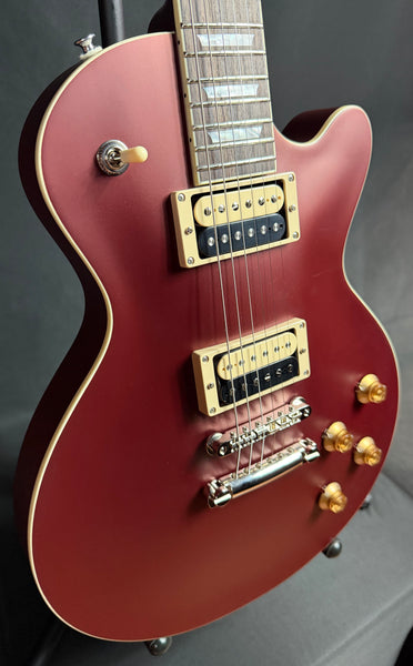 Eastman SB59/S-BR Solidbody Electric Guitar Vintage Satin Burgundy Red w/ Gig Bag