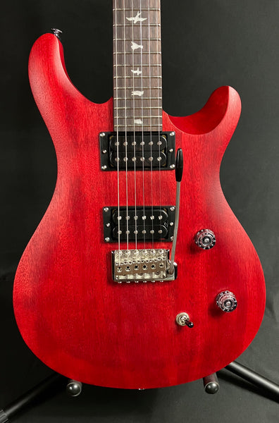 Paul Reed Smith PRS SE CE 24 Standard Satin Electric Guitar Vintage Cherry w/ Gig Bag