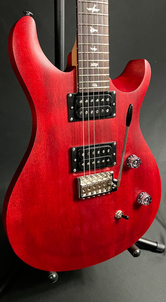 Paul Reed Smith PRS SE CE 24 Standard Satin Electric Guitar Vintage Cherry w/ Gig Bag