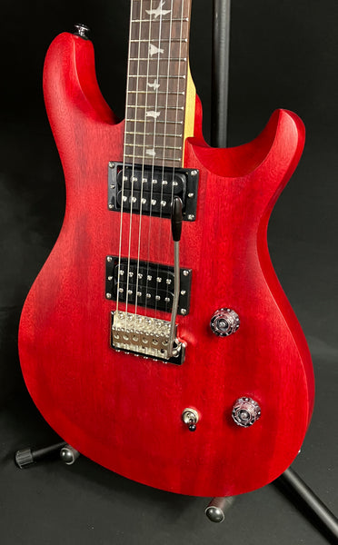 Paul Reed Smith PRS SE CE 24 Standard Satin Electric Guitar Vintage Cherry w/ Gig Bag