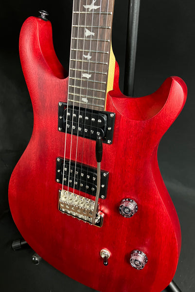 Paul Reed Smith PRS SE CE 24 Standard Satin Electric Guitar Vintage Cherry w/ Gig Bag