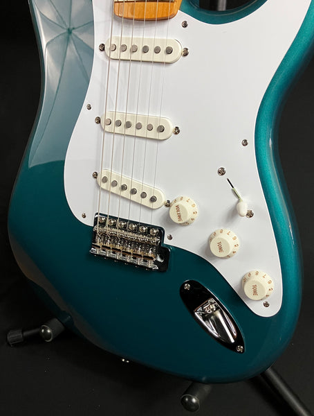 Fender Vintera II 50's Stratocaster Electric Guitar Ocean Turquoise Metallic w/ Gig Bag