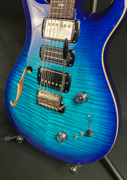 PRS SE Special Semi-Hollow Electric Guitar Lake Blue Finish w/ Gig Bag