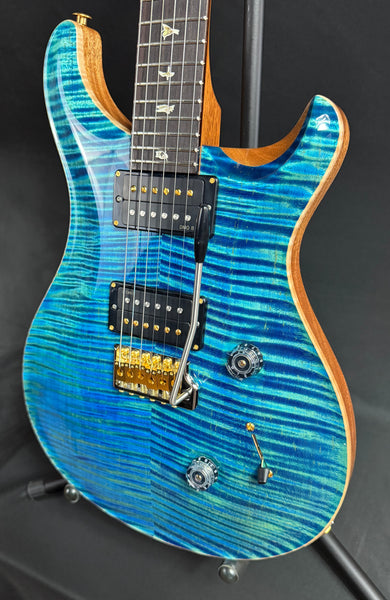 PRS Custom 24 10-Top Electric Guitar Arctic Blue Limited Finish w/ Hardshell Case