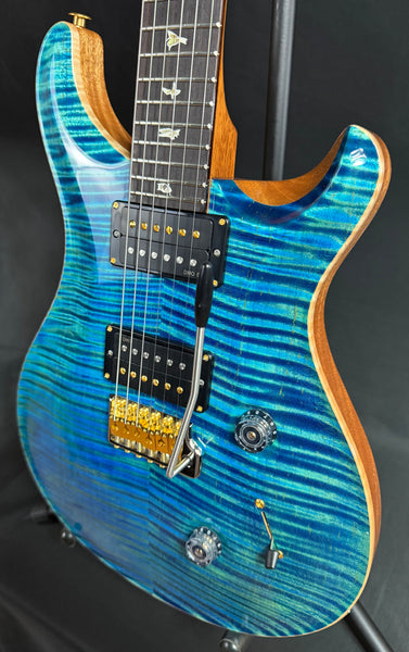 PRS Custom 24 10-Top Electric Guitar Arctic Blue Limited Finish w/ Hardshell Case