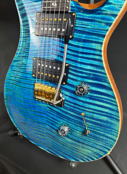 PRS Custom 24 10-Top Electric Guitar Arctic Blue Limited Finish w/ Hardshell Case