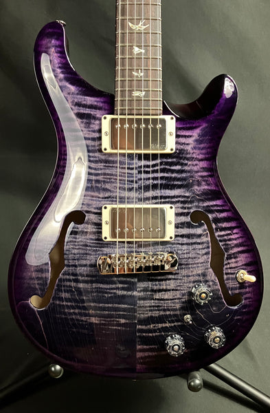 PRS Hollowbody II Piezo Hollow Body Electric Guitar Custom Purple Mist Finish w/ Case