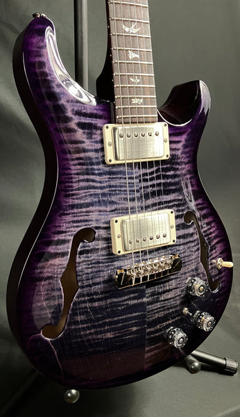 PRS Hollowbody II Piezo Hollow Body Electric Guitar Custom Purple Mist Finish w/ Case