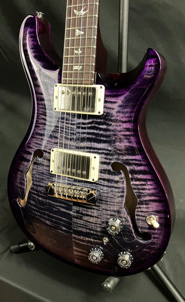 PRS Hollowbody II Piezo Hollow Body Electric Guitar Custom Purple Mist Finish w/ Case