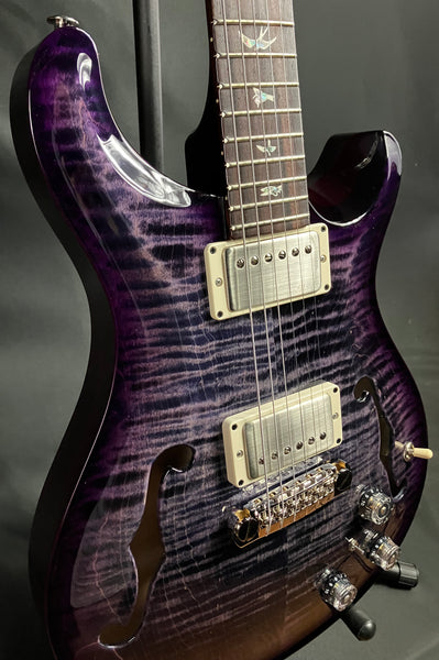 PRS Hollowbody II Piezo Hollow Body Electric Guitar Custom Purple Mist Finish w/ Case