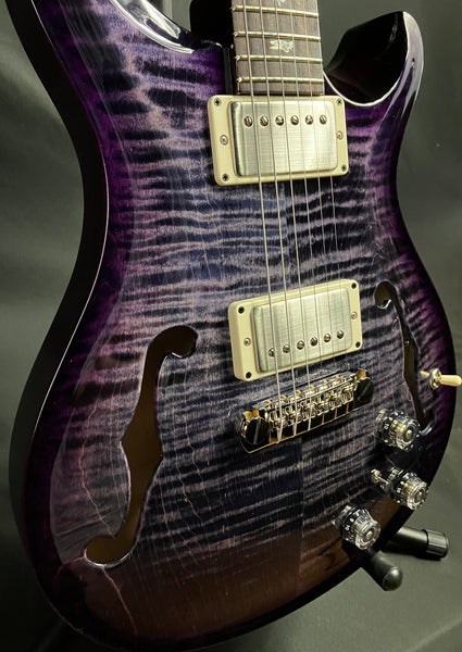 PRS Hollowbody II Piezo Hollow Body Electric Guitar Custom Purple Mist Finish w/ Case