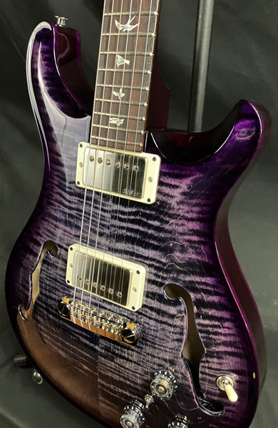 PRS Hollowbody II Piezo Hollow Body Electric Guitar Custom Purple Mist Finish w/ Case
