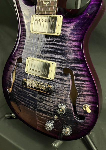PRS Hollowbody II Piezo Hollow Body Electric Guitar Custom Purple Mist Finish w/ Case