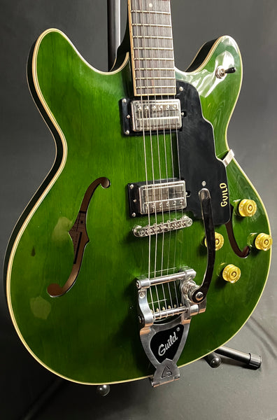 Guild Starfire I DC Semi-Hollow Body Electric Guitar Emerald Green w/ Case
