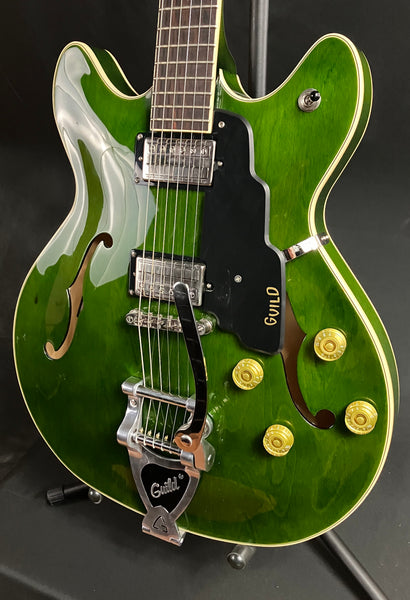 Guild Starfire I DC Semi-Hollow Body Electric Guitar Emerald Green w/ Case