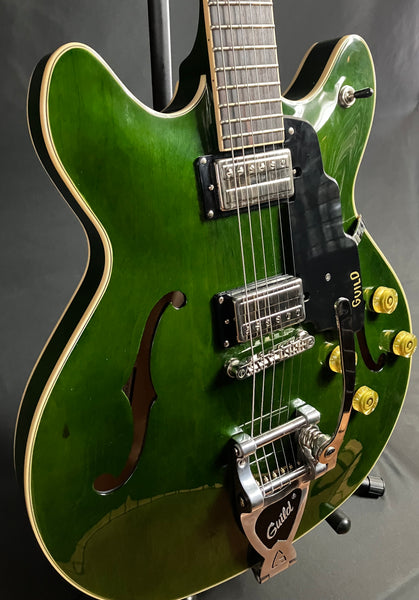 Guild Starfire I DC Semi-Hollow Body Electric Guitar Emerald Green w/ Case