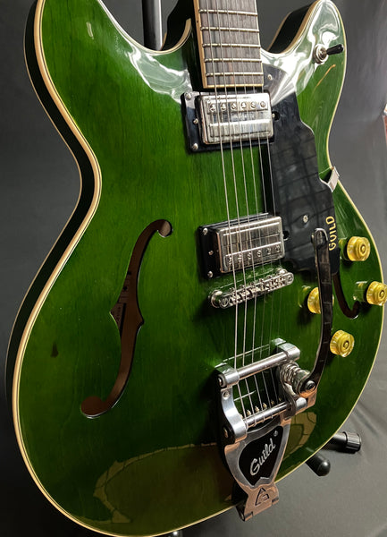 Guild Starfire I DC Semi-Hollow Body Electric Guitar Emerald Green w/ Case
